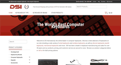 Desktop Screenshot of dsi-keyboards.com
